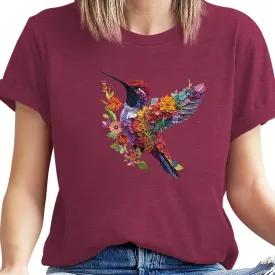 Butterfly Shirts for Women Vintage Floral Tee Shirt Butterfly Graphic Tops Womens Vacation T-Shirt Nature Lover Tee