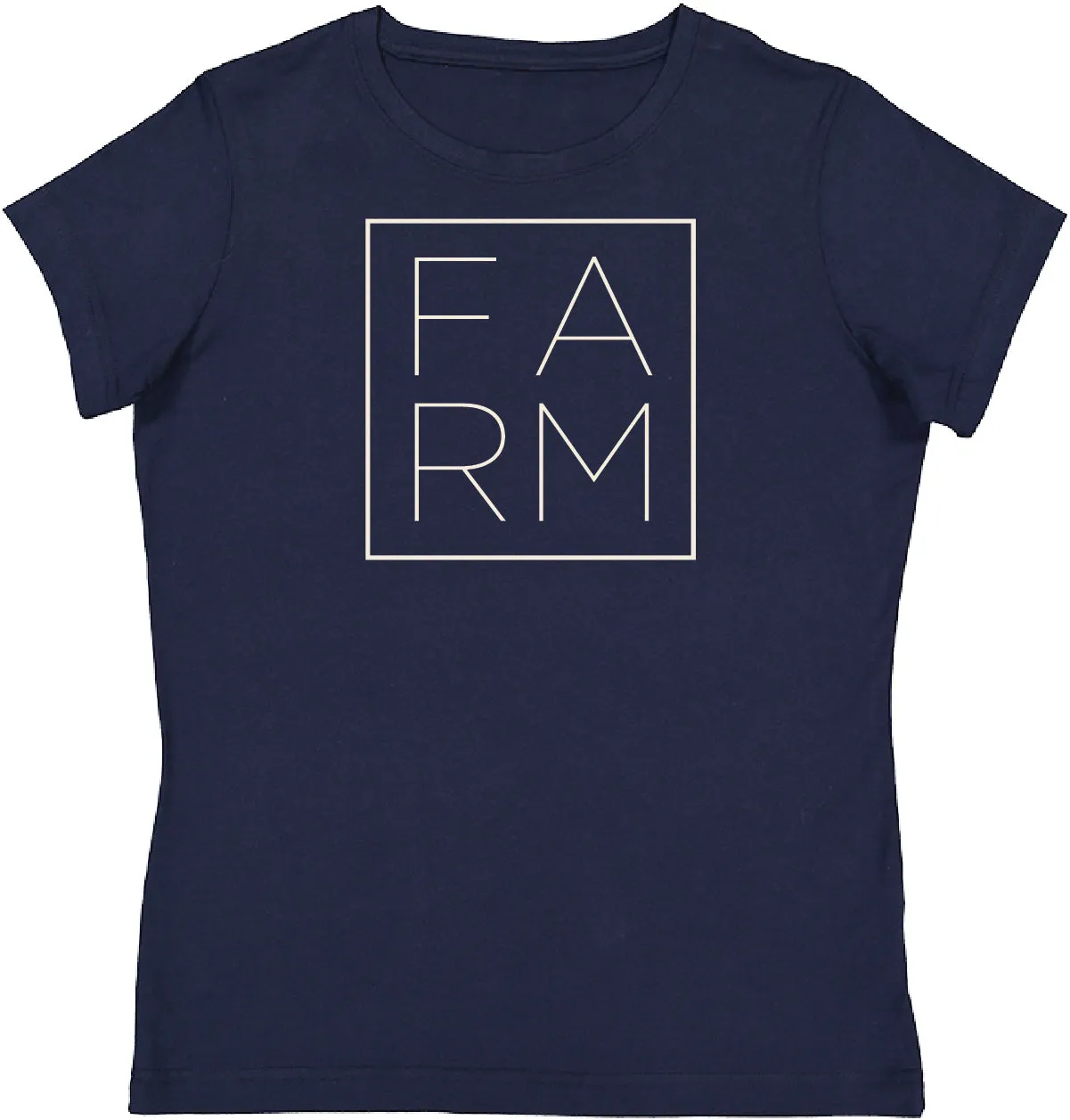 John Deere Women's Navy Farm Tee