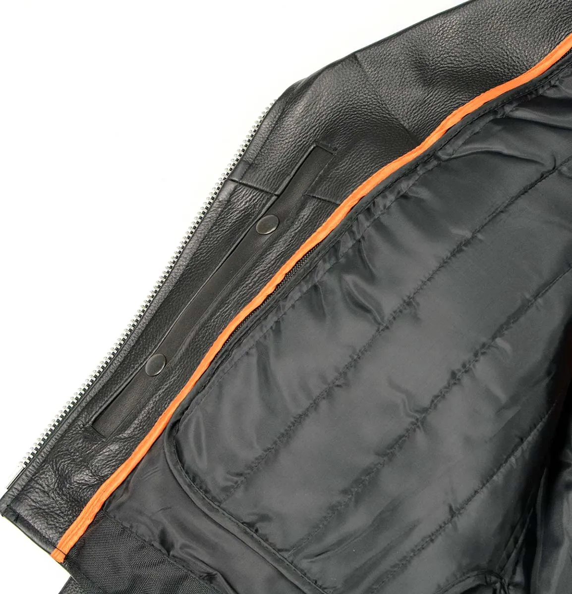 Milwaukee Leather LKL2700 Women's Classic Black Premium Leather
