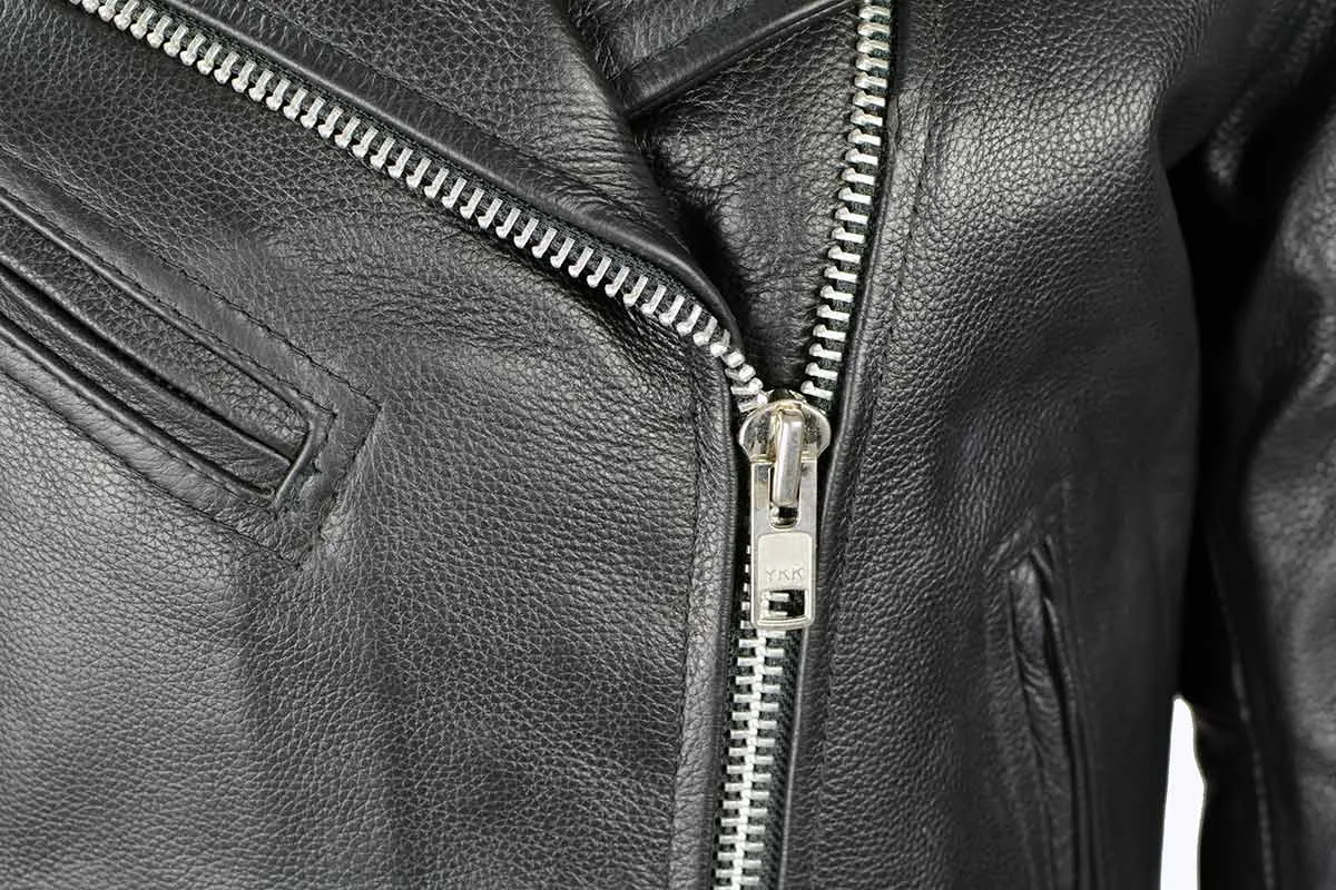 Milwaukee Leather LKL2700 Women's Classic Black Premium Leather