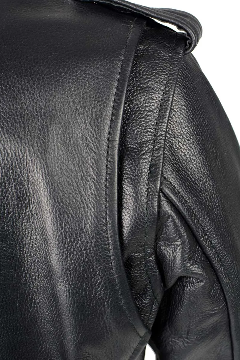 Milwaukee Leather LKL2700 Women's Classic Black Premium Leather
