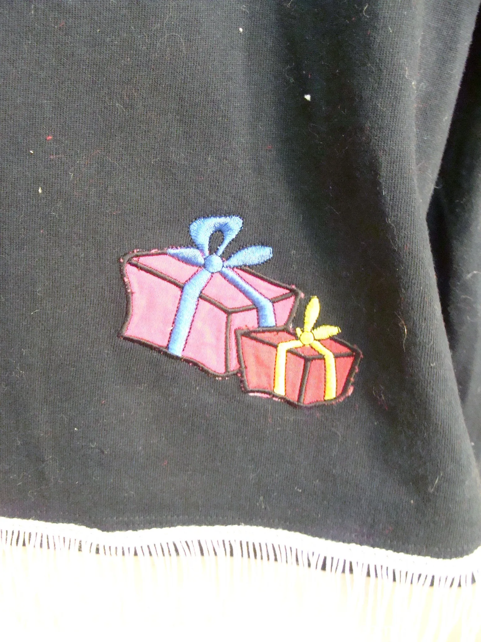 Rare GRINCH Tacky Christmas Cardigan with Fringe