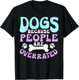Retro Vintage Dogs Owner Pet Animals Dog Lover Graphic T-Shirt