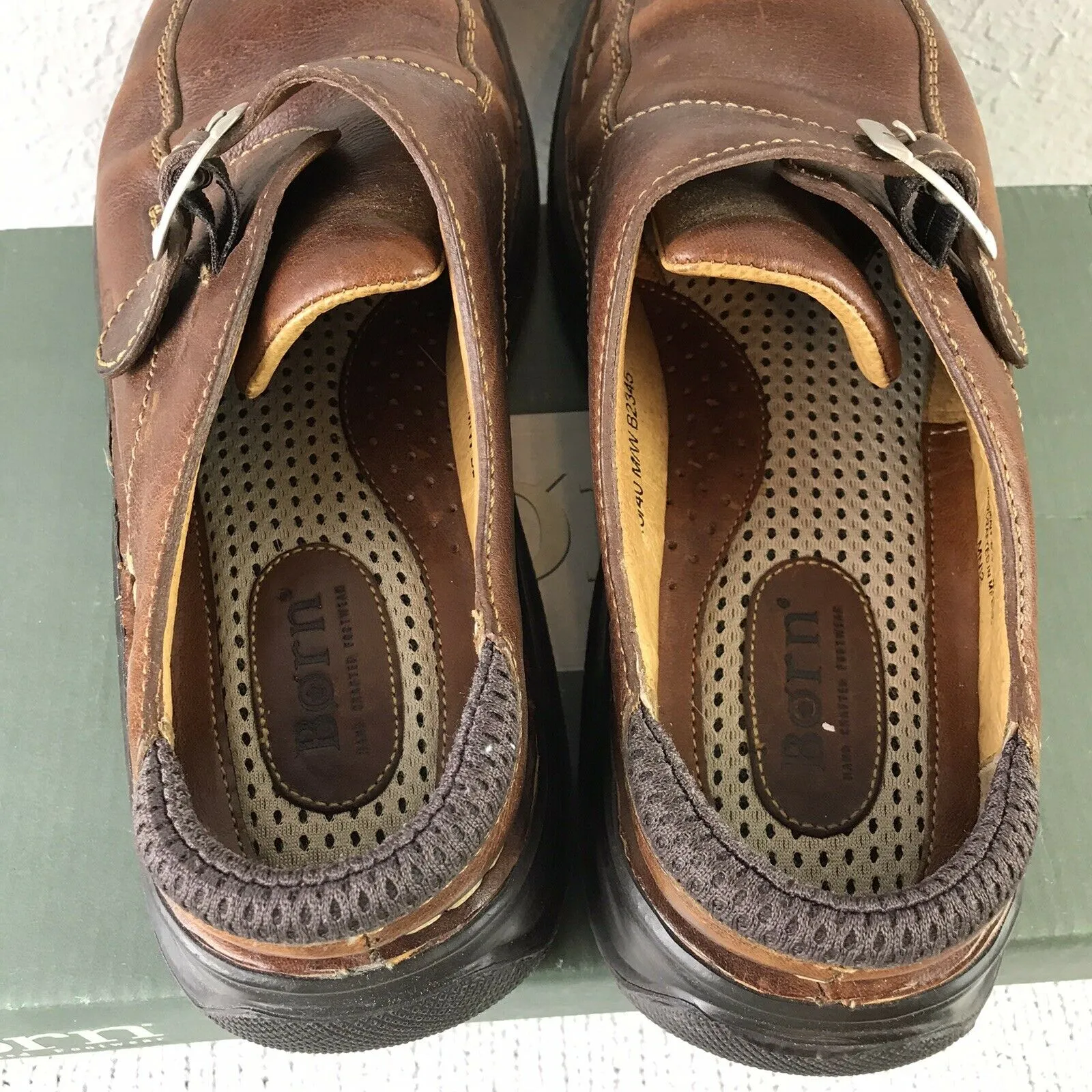 Slide-on Leather Shoes