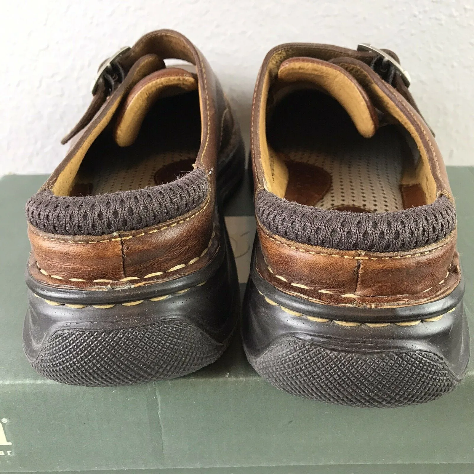 Slide-on Leather Shoes