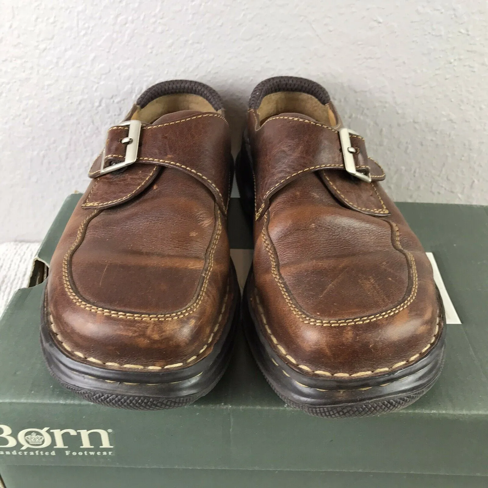 Slide-on Leather Shoes