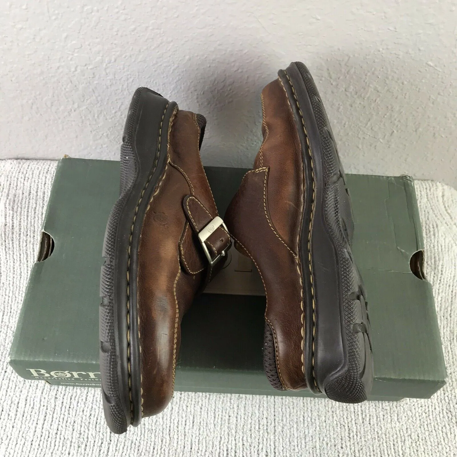Slide-on Leather Shoes