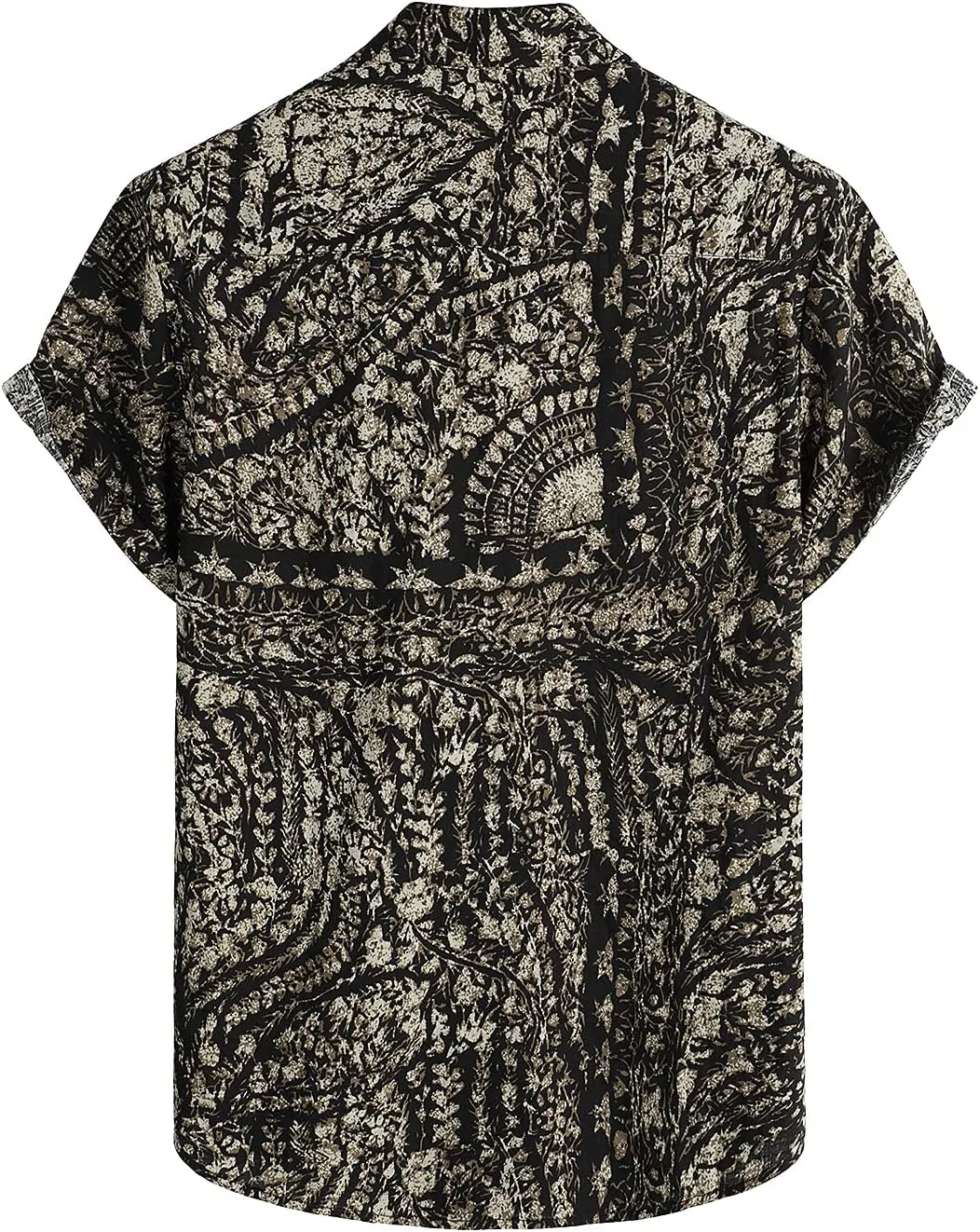 VATPAVE Mens Casual Short Sleeve Button Down Shirts Regular Fit Hawaiian Summer Shirts