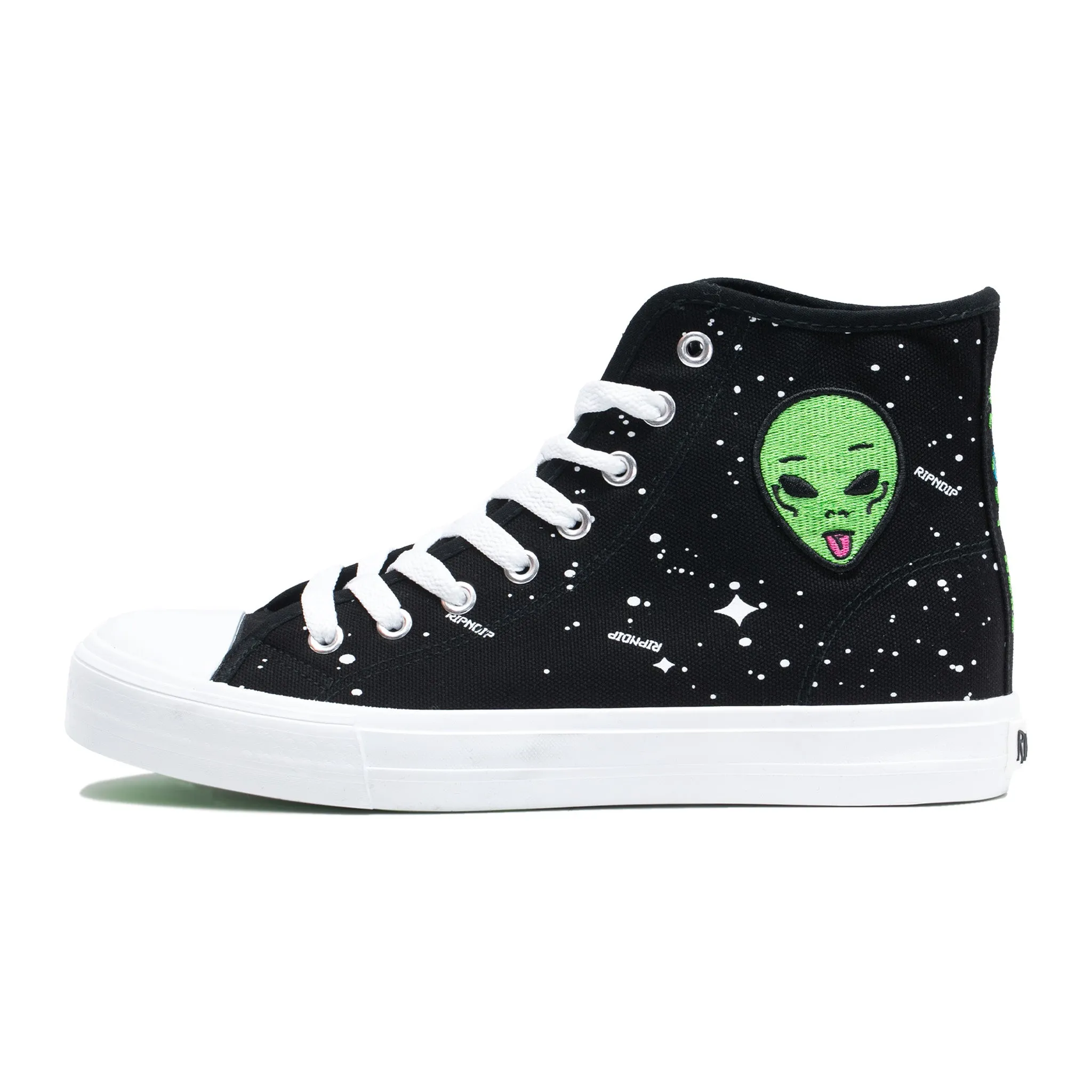 We Out Here High Top Shoe (Black)