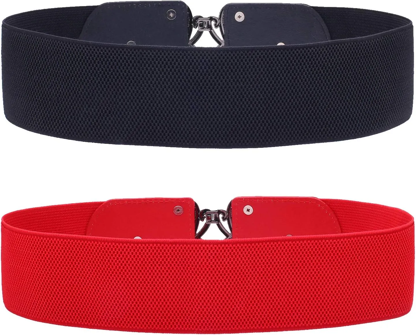 Womens Vintage Wide Elastic Stretch Waist Belt Retro Cinch Belt
