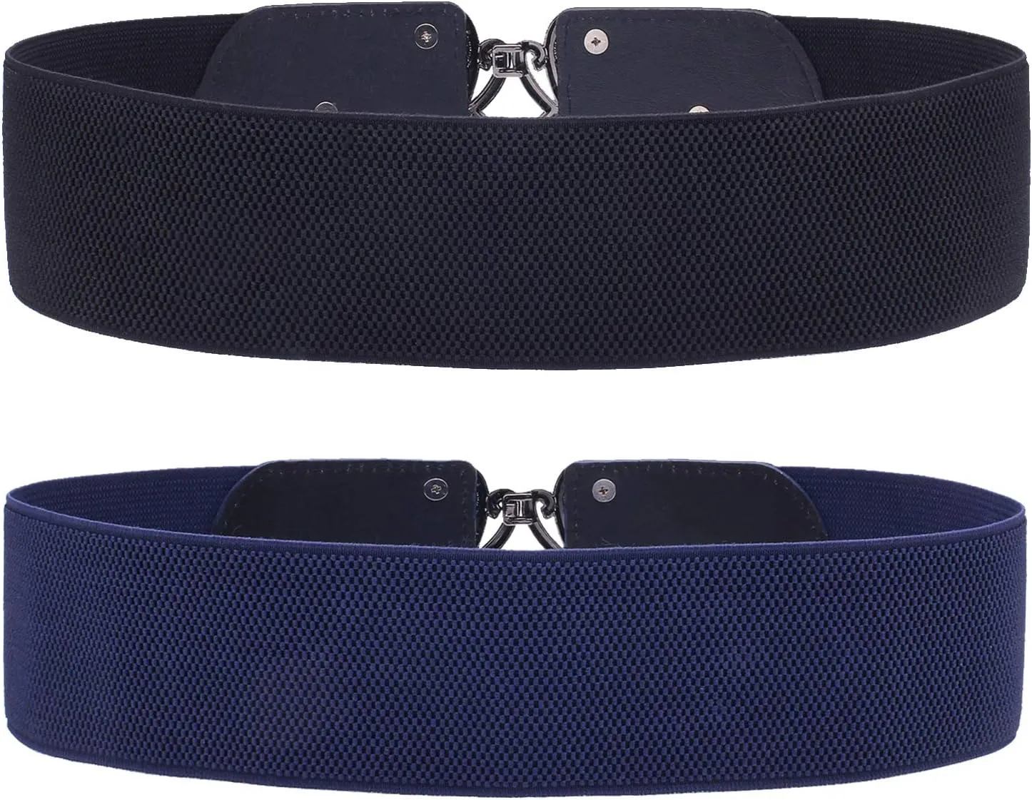 Womens Vintage Wide Elastic Stretch Waist Belt Retro Cinch Belt